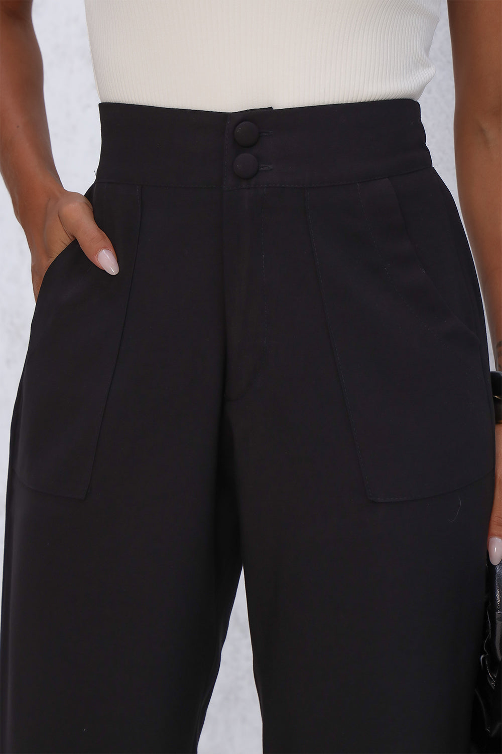 CALÇA ALFAIATARIA COM BOLSOS