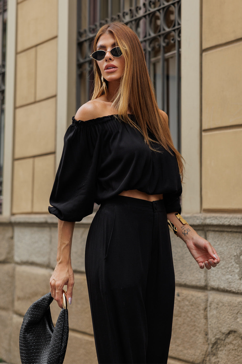 CONJUNTO BLUSA + CALÇA CREPE ZAYN
