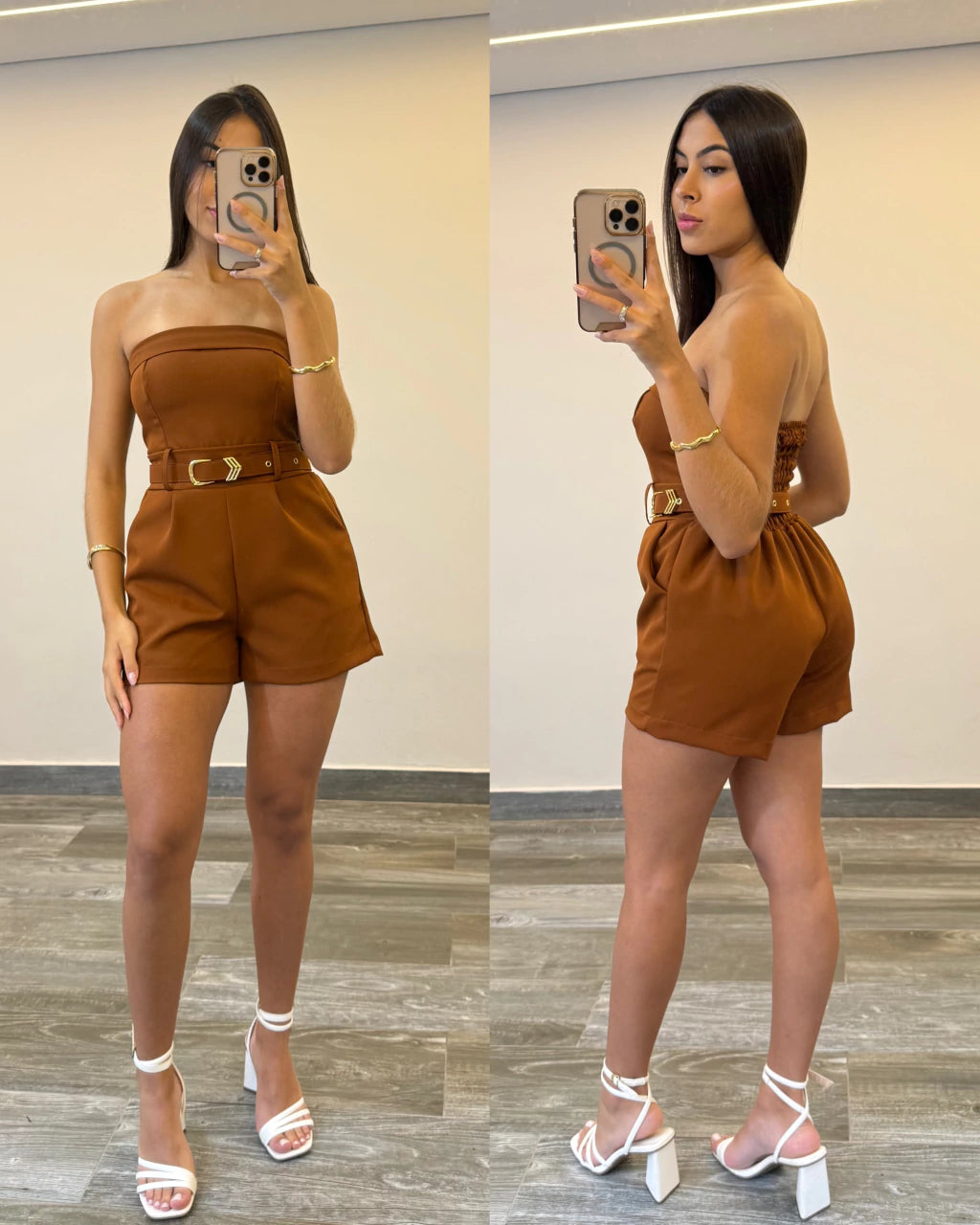 Macaquinho com Cinto