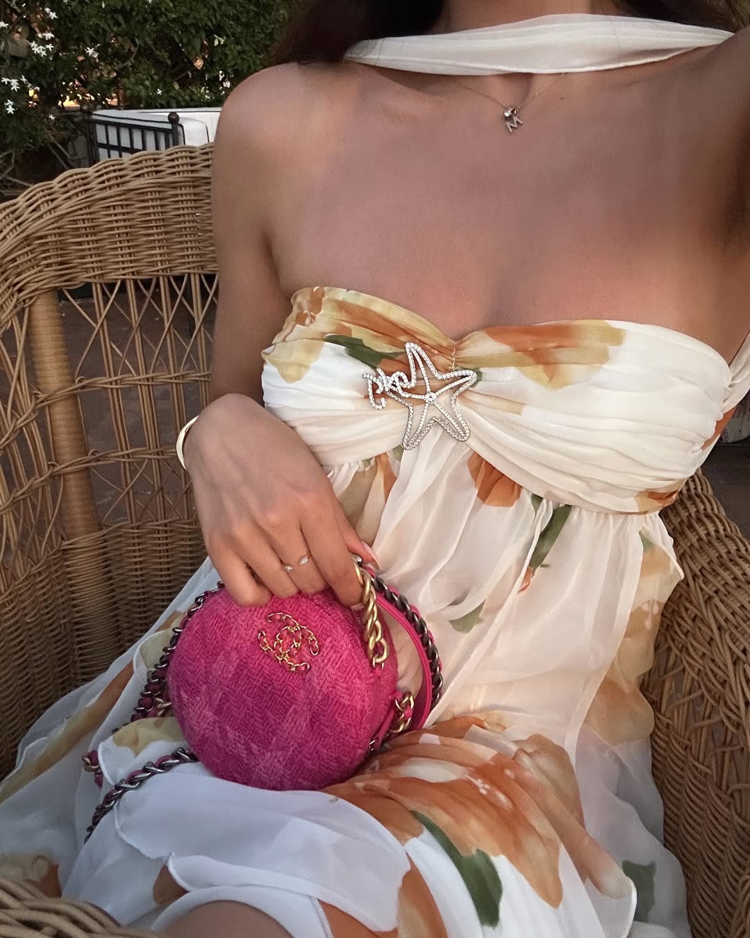 Vestido Longo Floral Fluido