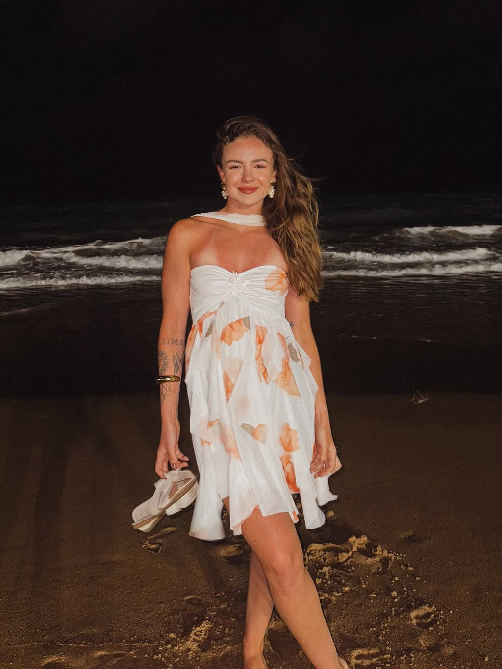 Vestido Curto Floral