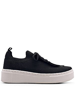 Tênis Meia Casual Preto